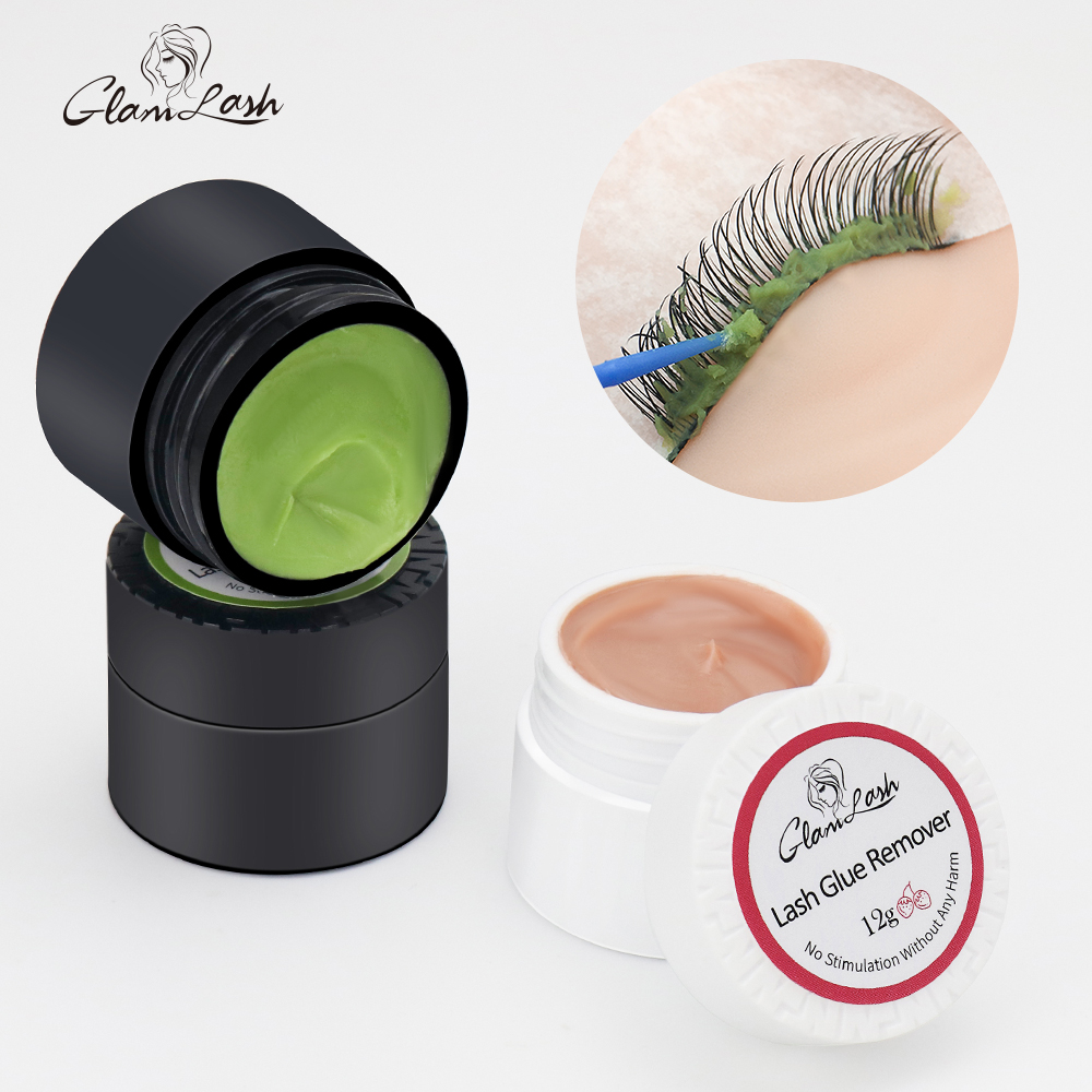 Eyelash Extension Eye Irritation - GLAMLASH-속눈썹 연장 접착제 리무버 12g, 비자극성