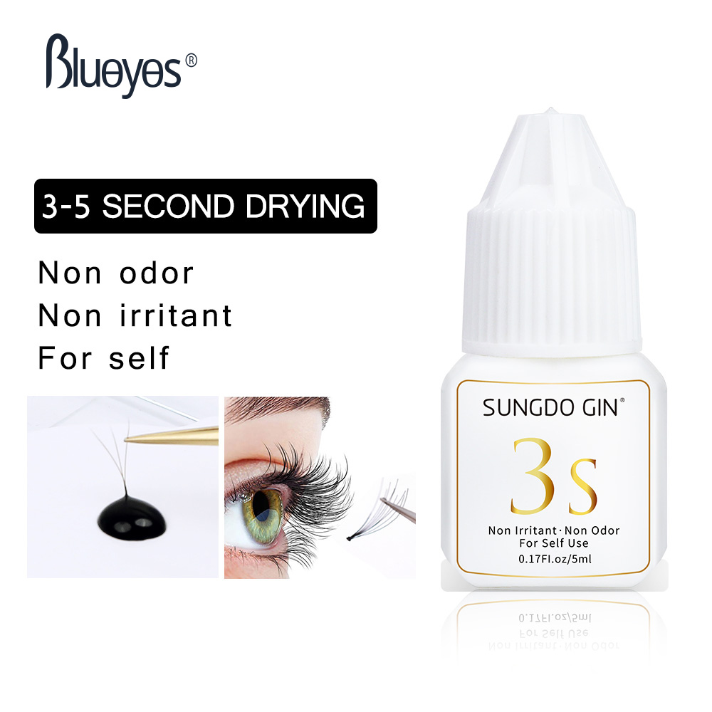 Eyelash Extension Eye Irritation - 속눈썹 연장 접착제 3S 속건성 5ml