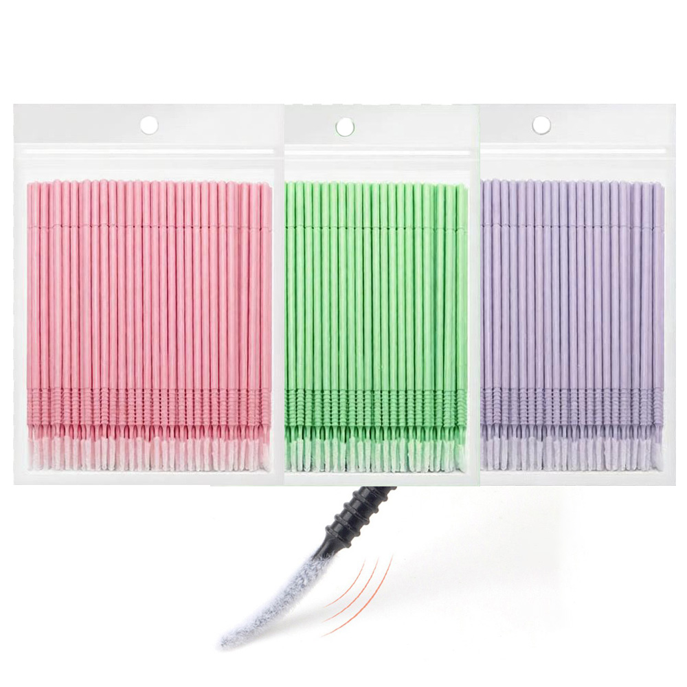 500개 속눈썹 연장 클리닝 면봉 긴/짧은 팁 속눈썹  - Eyelash Extension Glue 리뷰 및 가격