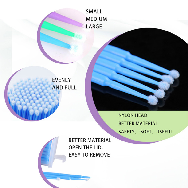 500개 속눈썹 연장 클리닝 면봉 긴/짧은 팁 속눈썹  - Eyelash Extension Glue 리뷰 및 가격