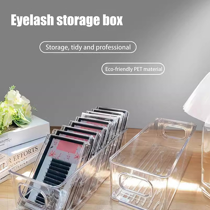 새로운 투명 속눈썹 보관함 메이크업 정리함 인조 속눈썹 - Eyelash Extension Glue 리뷰 및 가격