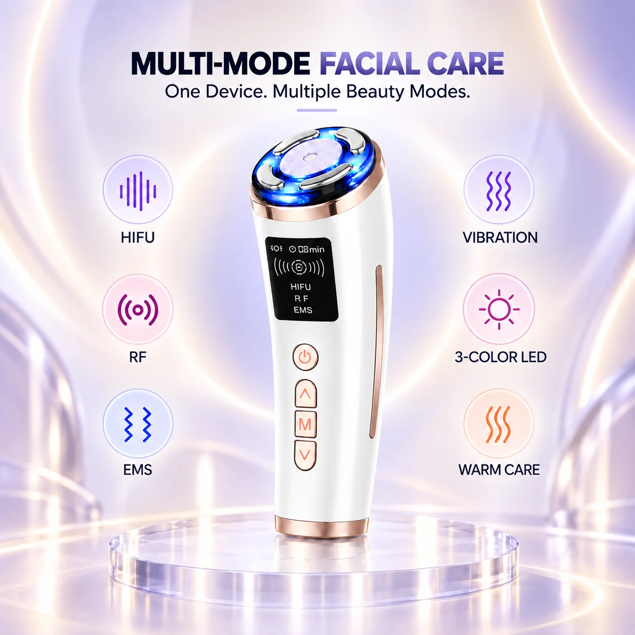 4-in-1 HIFU RF EMS 얼굴 미용 기기, L - Eyelash Extension Uk 리뷰 및 가격