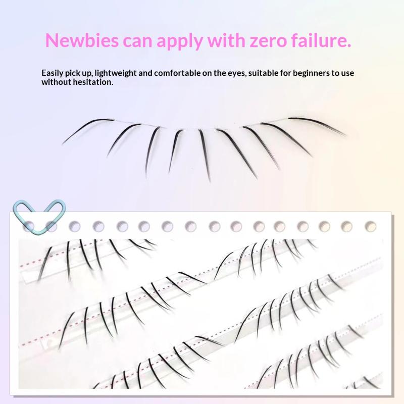 1세트 코믹 로워래쉬 익스텐션 클러스터 내추럴 셀프 접 - Eyelash Extension Glue 리뷰 및 가격