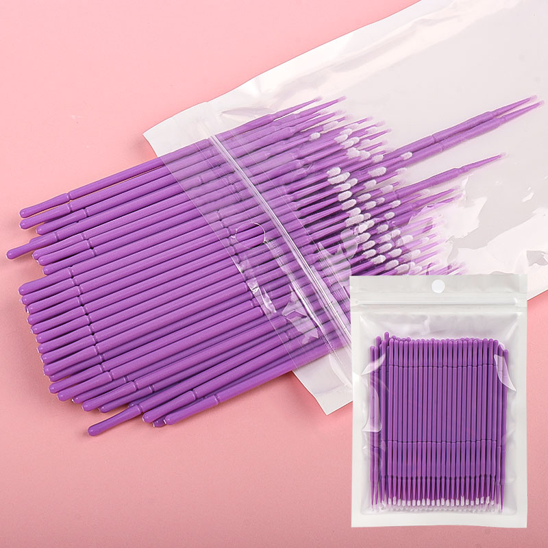 100개/봉지 대나무 속눈썹 연장 클리닝 면봉 래쉬 리 - Eyelash Extension Glue 리뷰 및 가격