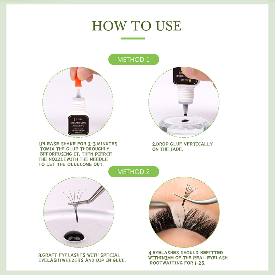 전문 5/10ml 0.3S 속눈썹 접착제 빠른 건조 오 - Eyelash Extension Eye Irritation 리뷰 및 가격