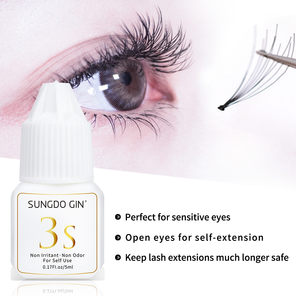 속눈썹 연장 접착제 3S 속건성 5ml 검은 속눈썹 접 - Eyelash Extension Eye Irritation 리뷰 및 가격
