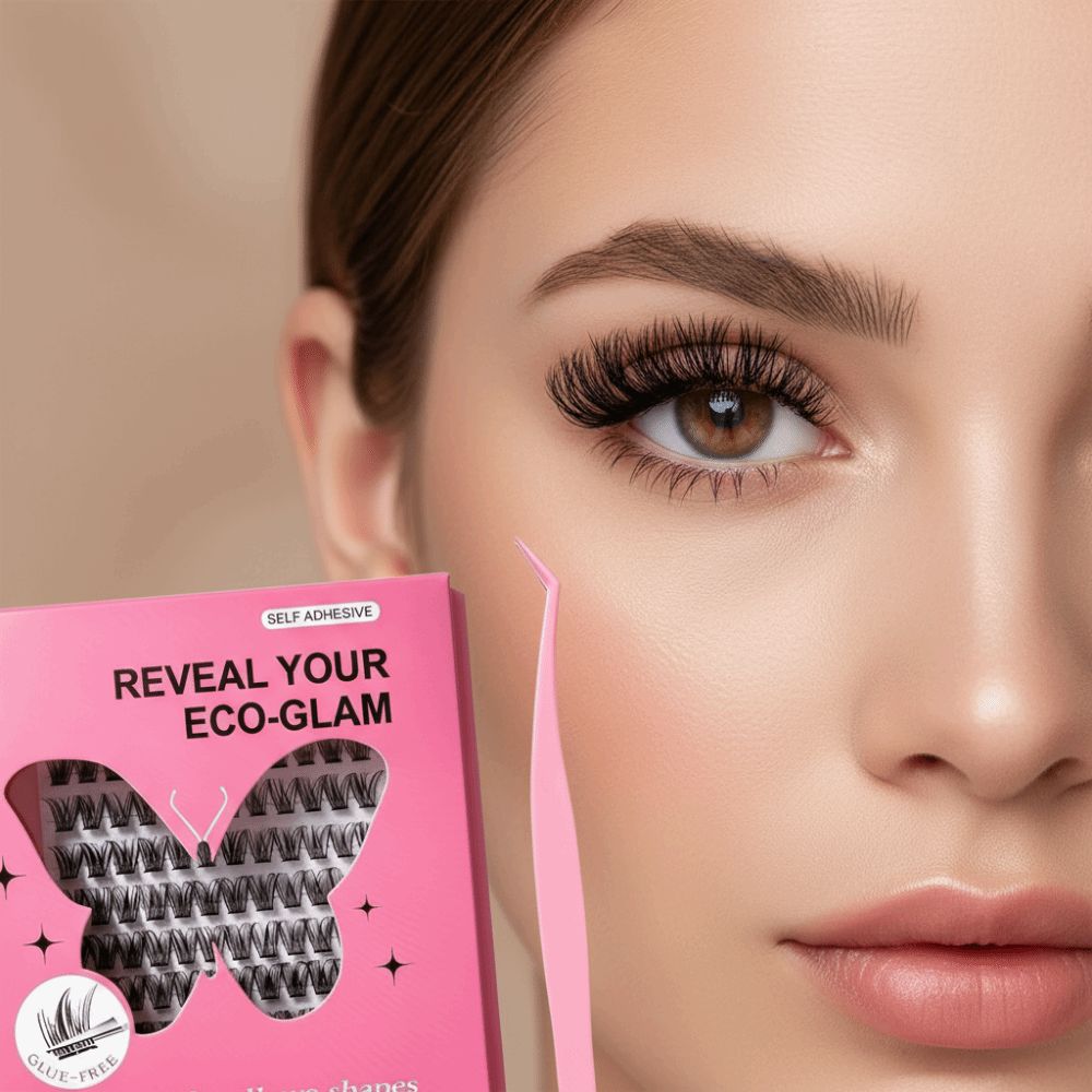 내추럴 룩 DIY 속눈썹 연장 키트 풍성한 무접착 인조 - Eyelash Extension Glue 리뷰 및 가격