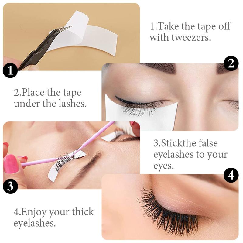 자극 없는 눈밑 폼 테이프 110개/롤 접착식 속눈썹  - Eyelash Extension Eye Irritation 리뷰 및 가격
