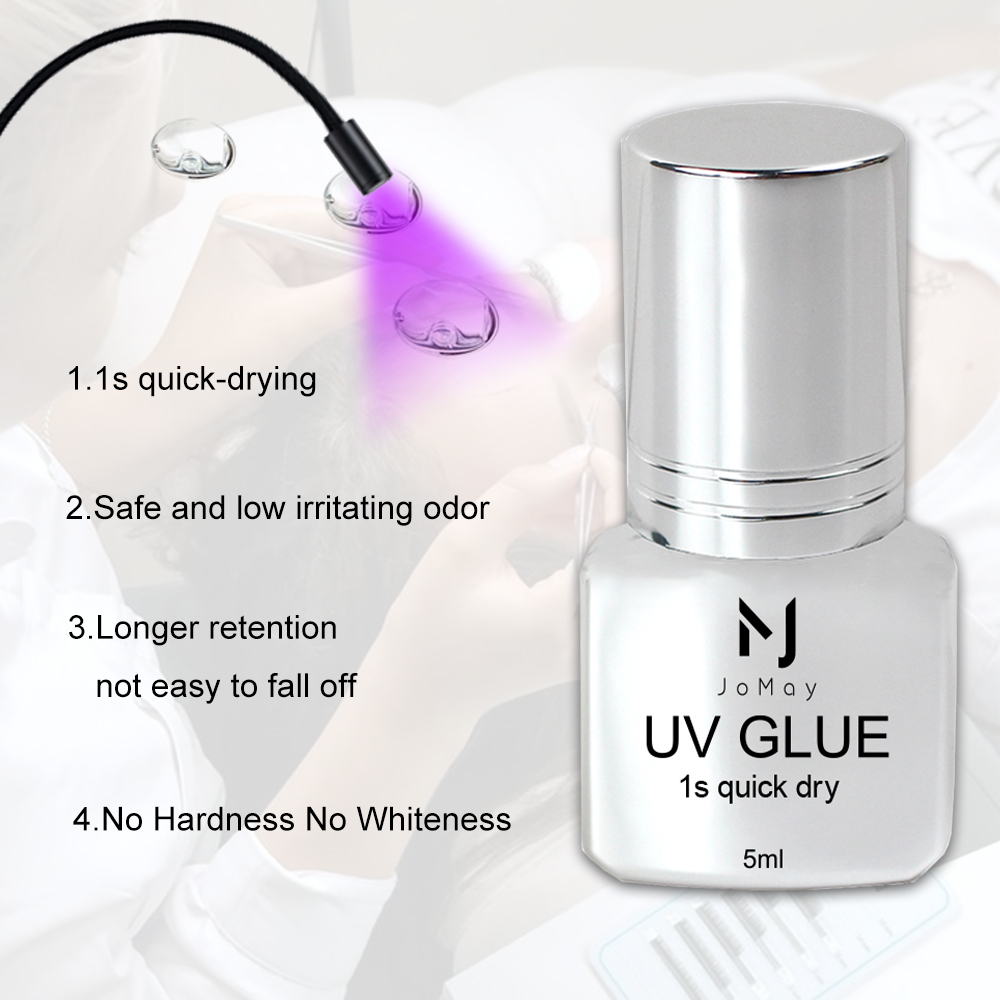 JOMAY UV 접착제 강력하고 오래 지속되는 UV 눈 - Eyelash Extension Eye Irritation 리뷰 및 가격
