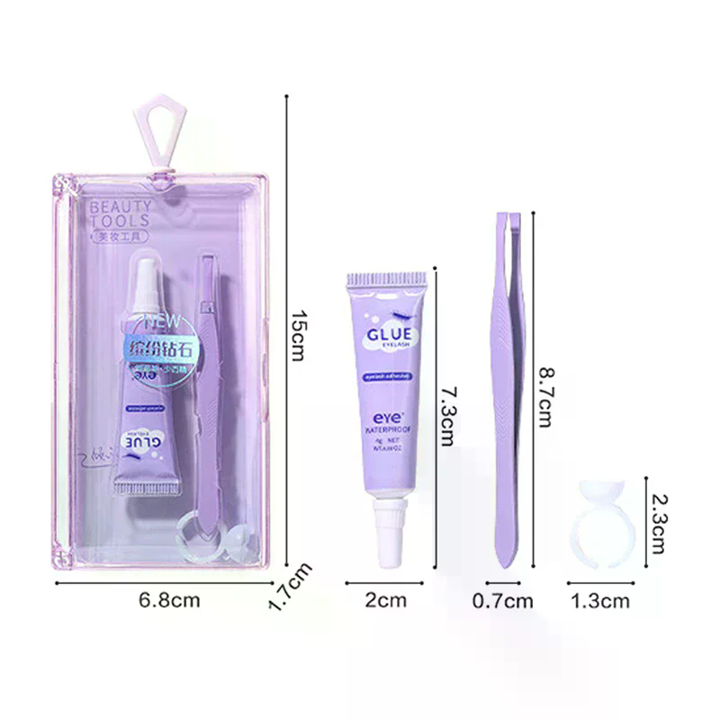 속눈썹 접착제 & 핀셋 세트 방수 빠른 건조 자가 접착 - Eyelash Extension Eye Irritation 리뷰 및 가격