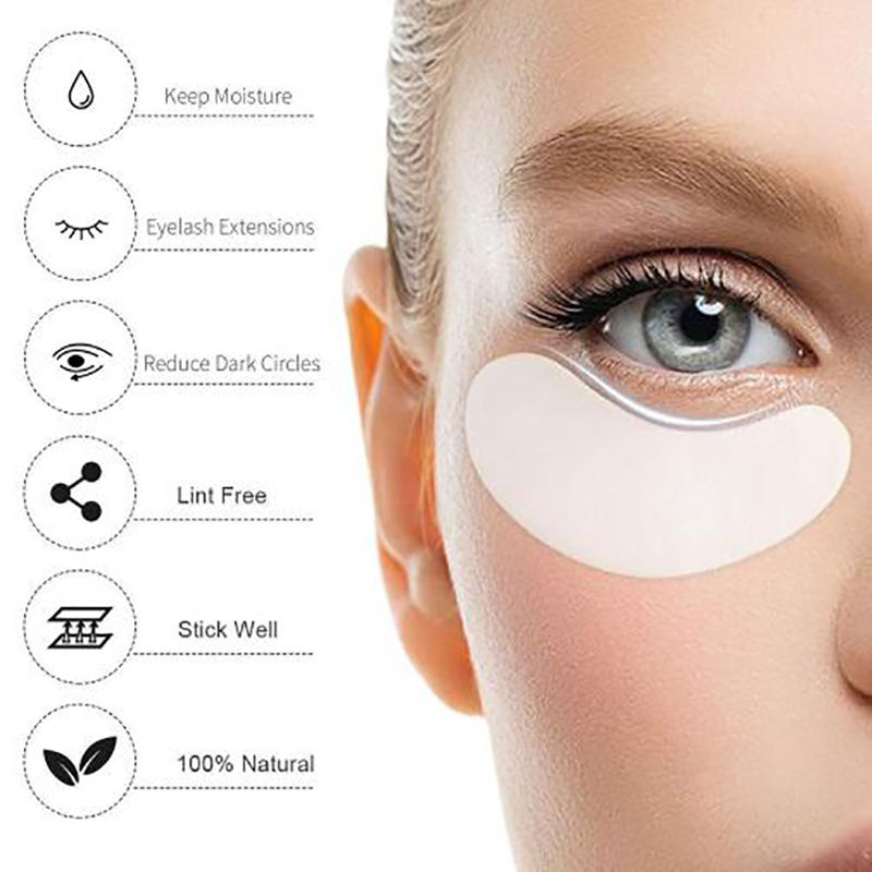 1000 짝/몫 브랜드 미니 린트 프리 아이 패치 비  - Eyelash Extension Eye Irritation 리뷰 및 가격