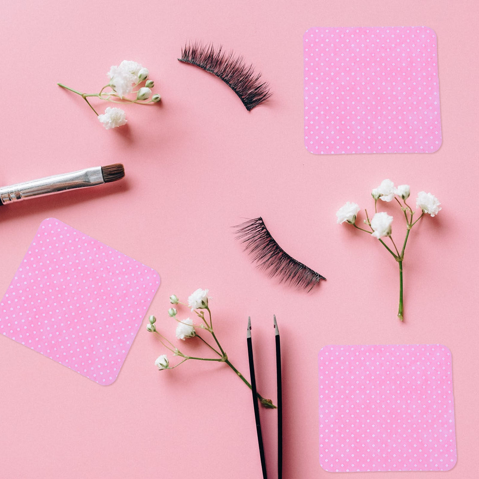 600개입 속눈썹 연장용 면 타월, 접착제 제거 패드, - Eyelash Extension Glue 리뷰 및 가격