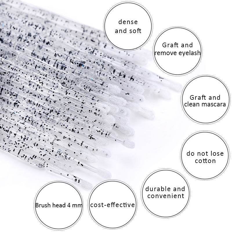 무료 배송 Microbrush for eye 일회용 속 - Eyelash Extension Glue 리뷰 및 가격